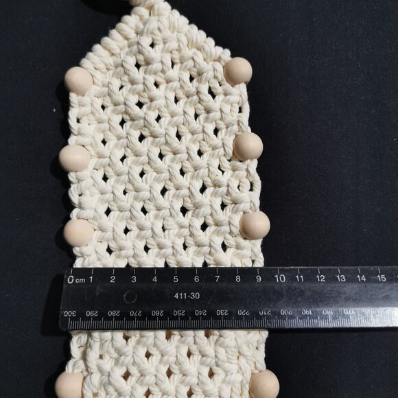 Set of 2 Cotton Hanging Baskets NWOT #7 - Picture 4 of 7